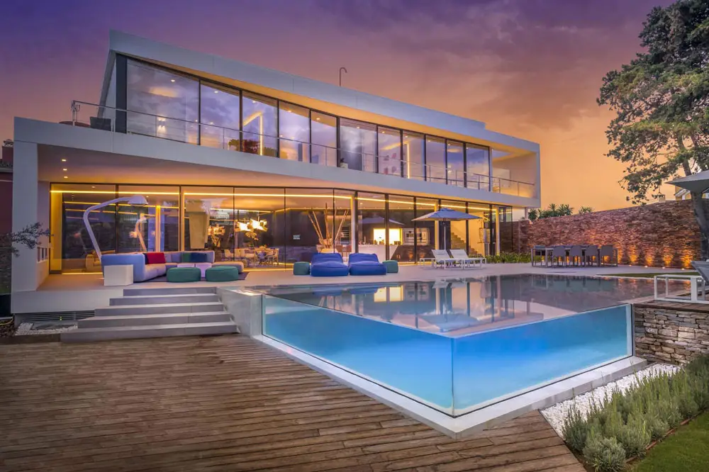 Contemporary Glass House